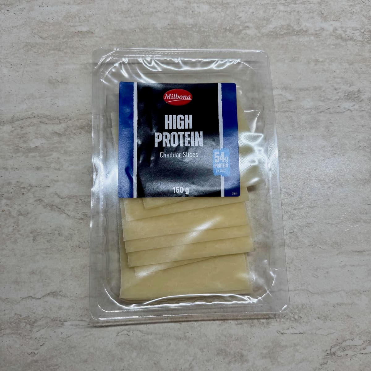 Milbona Cașcaval cheddar cu conținut ridicat de proteine